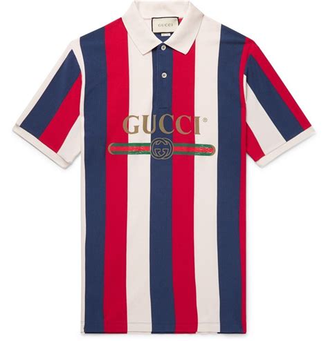 mens cotton polo with gucci stripe|Gucci g Stripe.